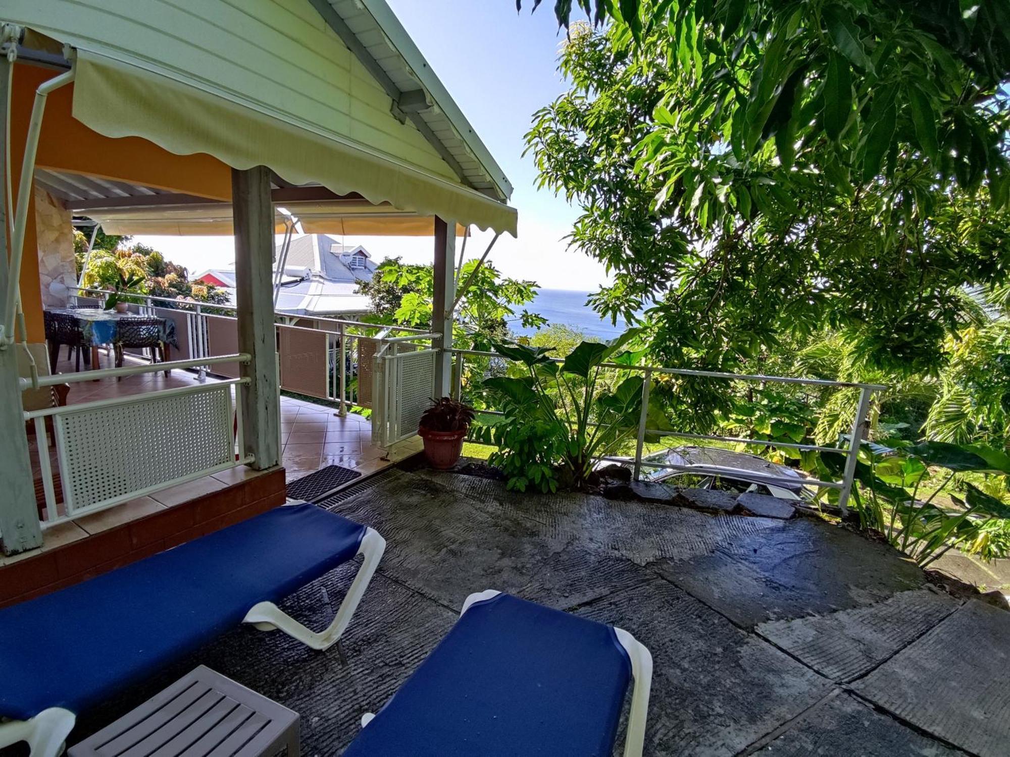 Bungalow With Sea View In Deshaies Extérieur photo