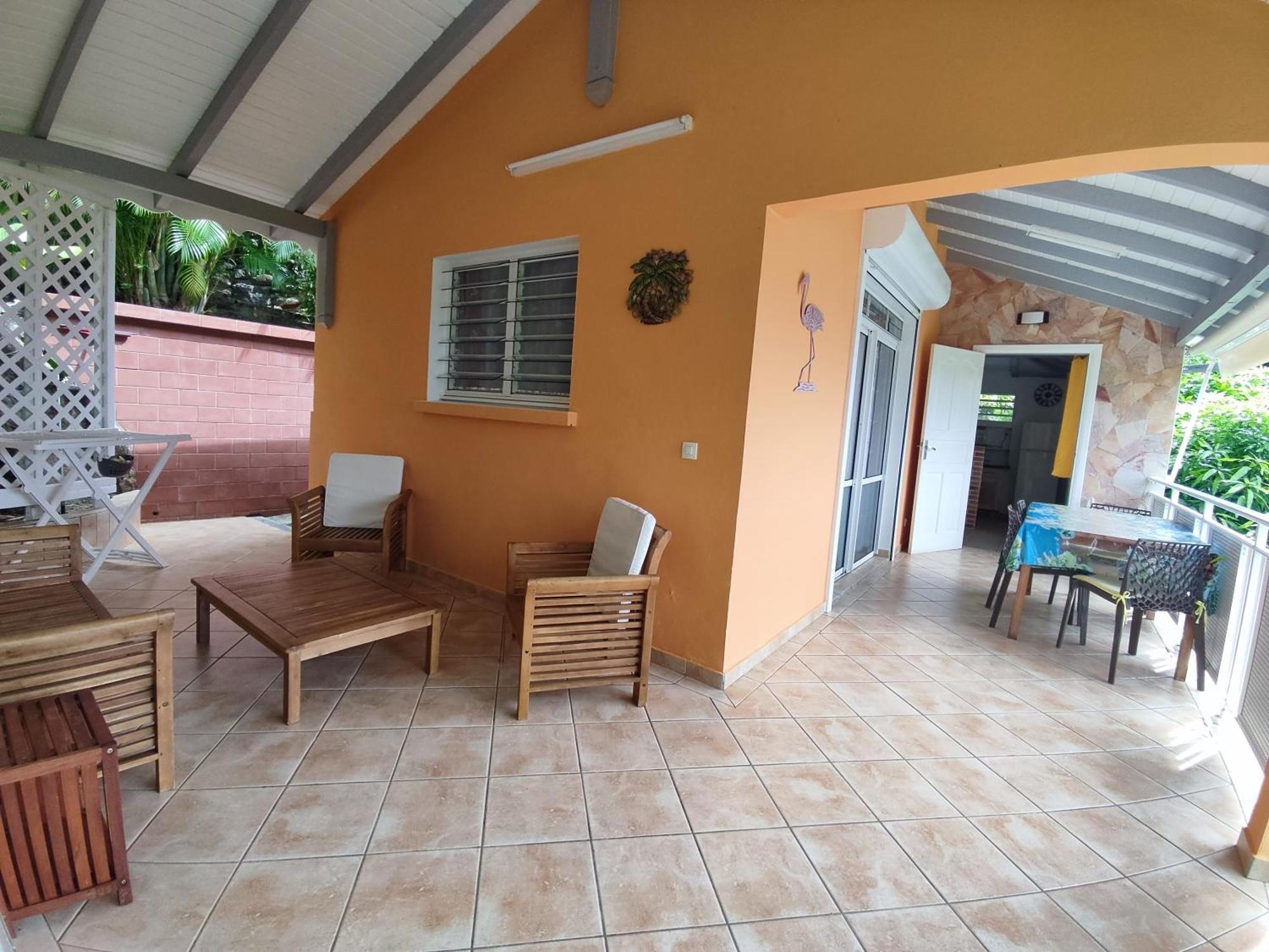 Bungalow With Sea View In Deshaies Chambre photo