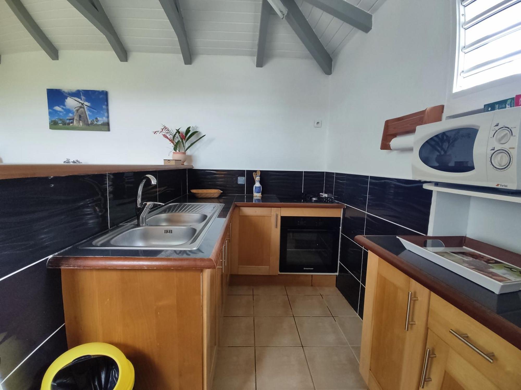 Bungalow With Sea View In Deshaies Chambre photo